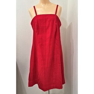 Rekoa Womens Ribbed Sundress Size Medium Preppy Summer Cottagecore Urban